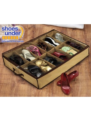 Shoes Under 12'li Ayakkabı Saklama Hurcu