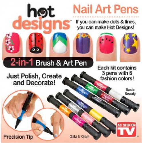 Hot Design - Tırnak Süsleme Kalemleri