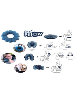 Mikro Boncuklu Yumuşak Yastık Simit Total Pillow