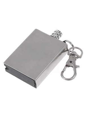 Metal Kibrit Çakmak Zippo Benziniyle Çalışan