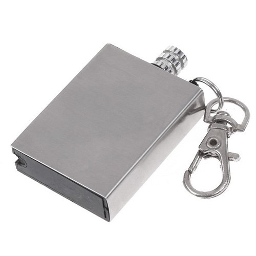 Metal Kibrit Çakmak Zippo Benziniyle Çalışan