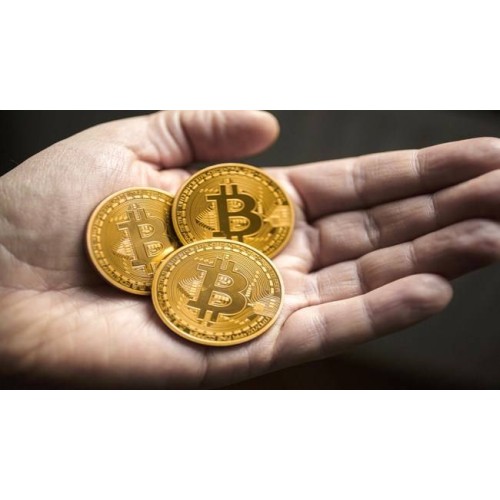 BitCoin Madeni Hediyelik Coin Sanal Para