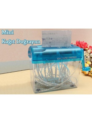 Mini Kağıt Doğrayıcı Hand Shredder