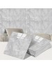 GRİ MERMER DESEN DUVAR STİCKER (30*30)
