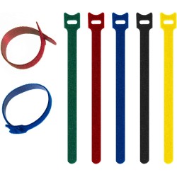 10'lu Cırt Cırtlı Kablo Düzenleyici Kelepçe Seti - 15cm