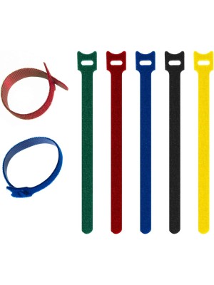 10'lu Cırt Cırtlı Kablo Düzenleyici Kelepçe Seti - 15cm