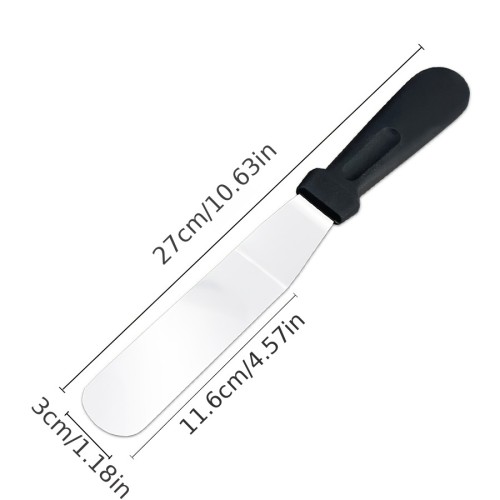 Paslanmaz Çelik L Tipi Pastacı Spatulası – Krema Düzeltme ve Pasta Şekillendirme Bıçağı Paslanmaz Çelik L Tipi Pastacı Spatulası – Krema Düzeltme ve Pasta Şekillendirme Bıçağı