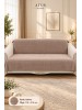 Kaymaz Tabanlı Kabartmalı Şerit Peluş Çok Amaçlı Örtü Kaymaz Tabanlı Kabartmalı Şerit Peluş Çok Amaçlı Örtü