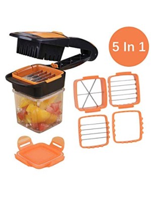 Nicer Dicer Quick 5 İn 1 Pratik Hazneli Sebze Meyve Doğrayıc