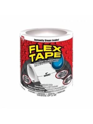 Beyaz Flexx Tape - Suya Dayanıklı Tamir Bandı