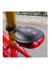 Güvenli Lazer Şeritli Bisiklet Arka Stop Lambası