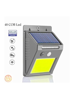  48 Ledli Güneş Enerjili Bahçe Lambası Solar Hareket Sensörlü 
