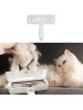 Kulak Modelli Kedi Köpek Tüy Toplayıcı Hazneli 2 Yönlü Kıyafet Halı Yatak Kıl Toz Tüy Toplayıcı Gırgır